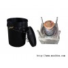 专业加工油漆桶塑料模具，黄岩18升塑胶化工桶模具