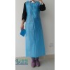 无袖PVC 蓝色 防水防油污耐酸碱围裙 加厚