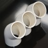 邓权牌PVC自来水管 PVC管材管件45度弯头 优质管材配件
