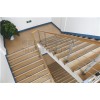 浙江楼梯防滑耐磨塑胶地板，博高楼梯pvc地板厂家